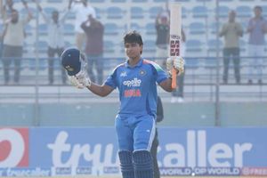 Vaibhav Suryavanshi causes carnage, smashes 10 sixes in blistering knock vs South Africa U19 SportsTak