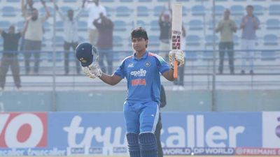 Vaibhav Suryavanshi causes carnage, smashes 10 sixes in blistering knock vs South Africa U19 SportsTak