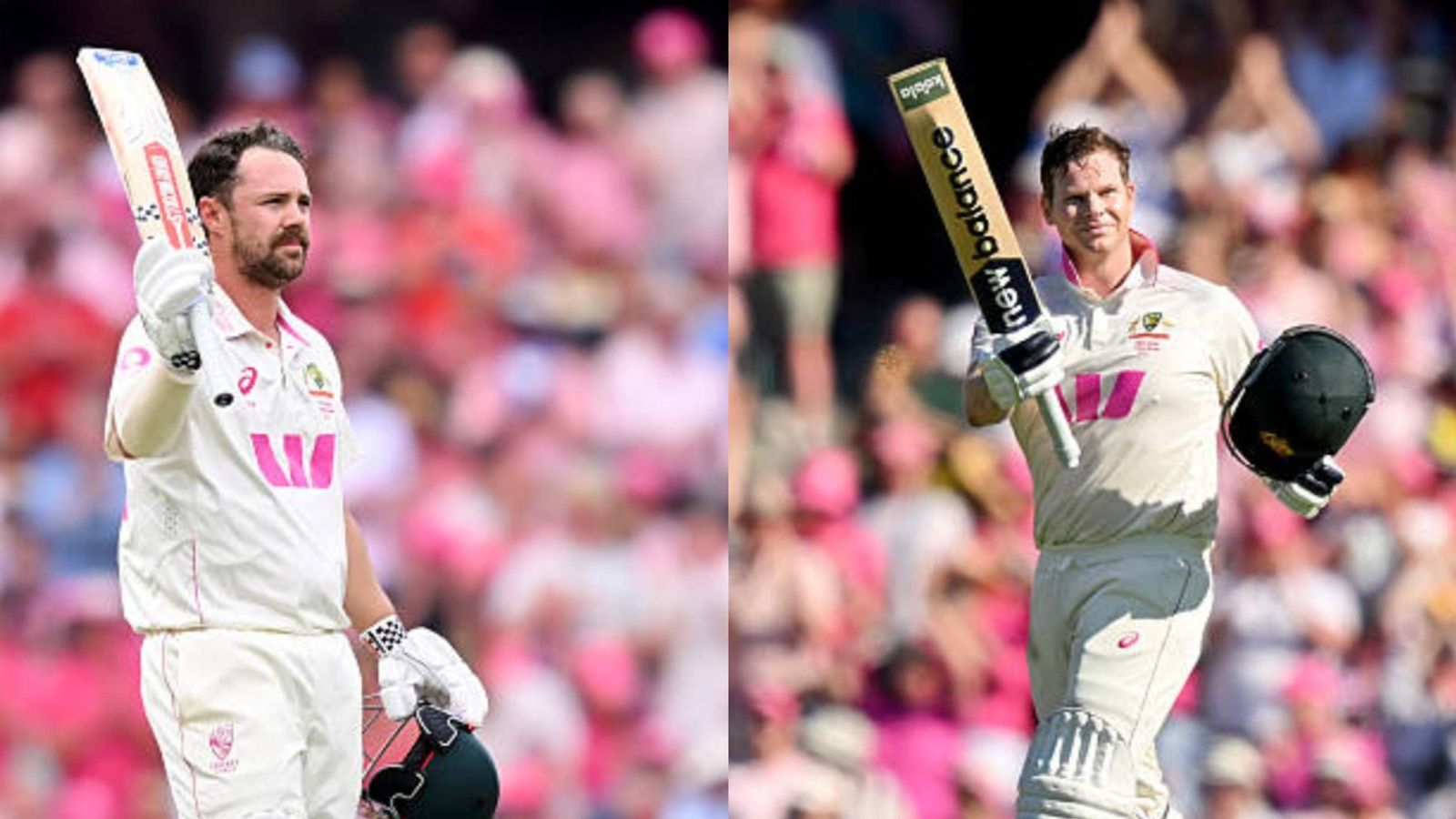 Head and Smith's centuries help Australia finish Day 3 on strong note, take 134-run lead in Sydney Test Travis Head (L) and Steve Smith in this frame