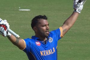 Punjab Kings batter slams 14 sixes in unbeaten 84-ball 162, most in a VHT run chase SportsTak