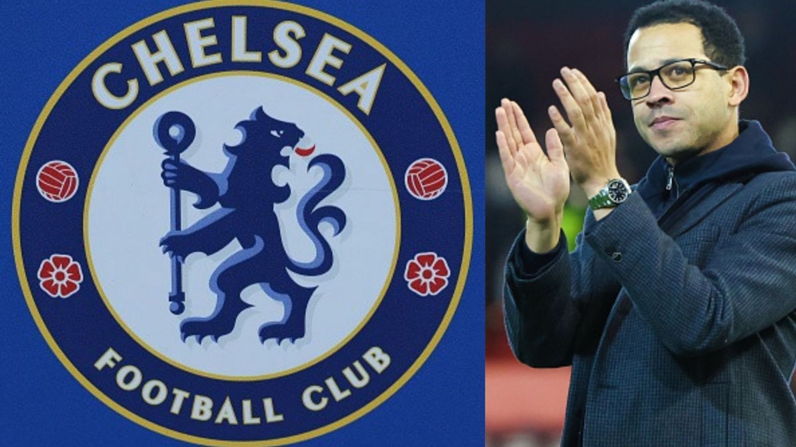 Chelsea announces new head coach after Enzo Maresca’s exit; Who is Liam Rosenior? Contract, wife, children & more Liam Rosenior, Chelsea logo in the frame (Images via Getty)