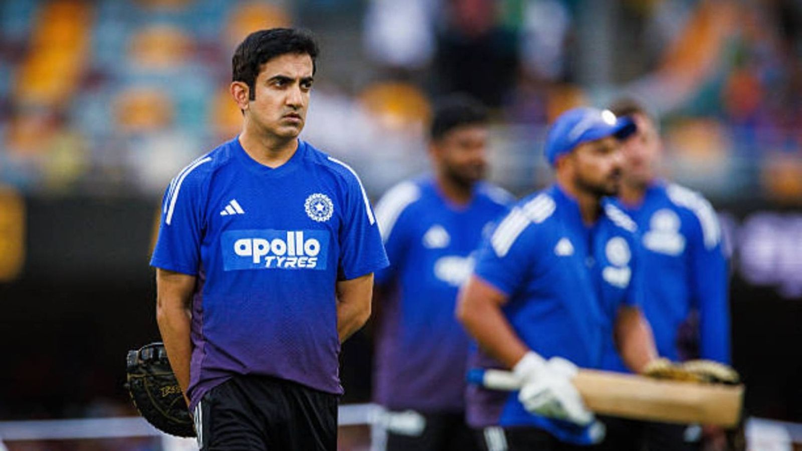 'You have to be...': Harbhajan Singh's verdict on whether Gautam Gambhir should accept split coaching India's coach Gautam Gambhir looks on before the T20 cricket match between Australia and India at The Gabba in Brisbane (via Getty)