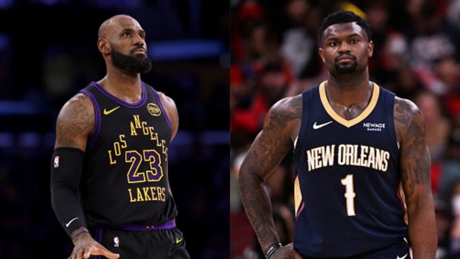 Lakers vs Pelicans schedule: Date, time, live stream, and more on NBA 2025-26 season (January 6) LeBron James, Zion Williamson in the frame (Images via Getty)