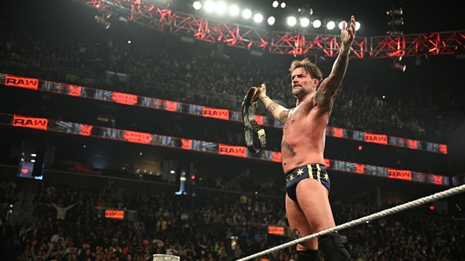 CM Punk raises injury concerns after hard landing during WWE RAW title defense CM Punk raises injury concerns after hard landing during WWE RAW title defense