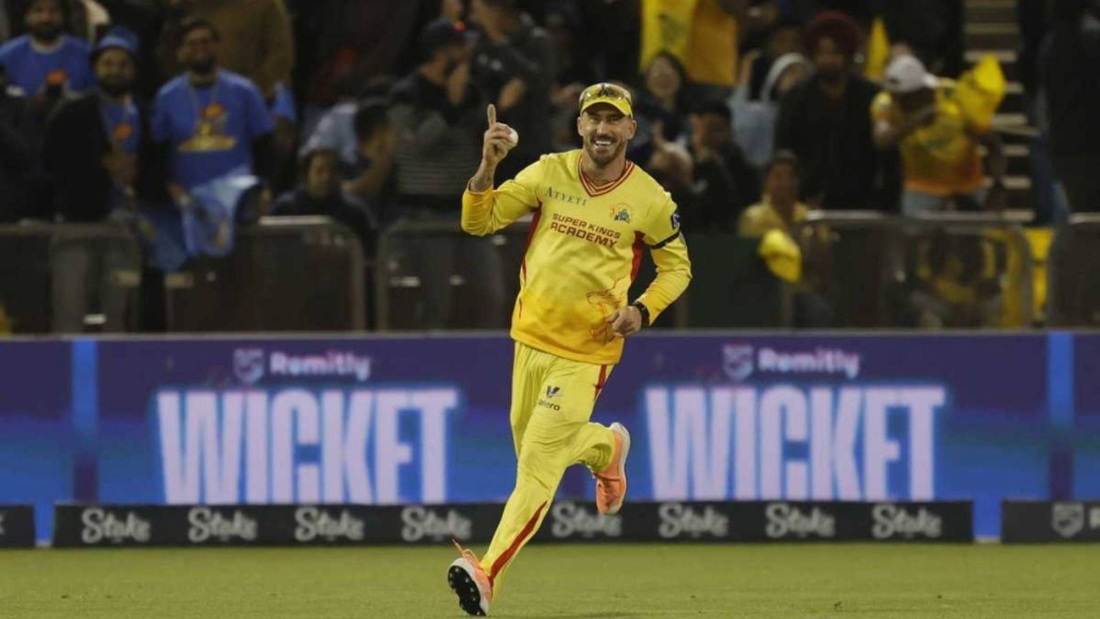 Faf du Plessis scripts history, becomes first South African cricketer to achieve this T20 milestone Faf du Plessis plays for Johannesburg Super Kings in SA20 (via X)