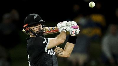 Daryl Mitchell worried about facing these two India bowlers in IND vs NZ white-ball series New Zealand's star batter Daryl Mitchell in this frame. (Getty)