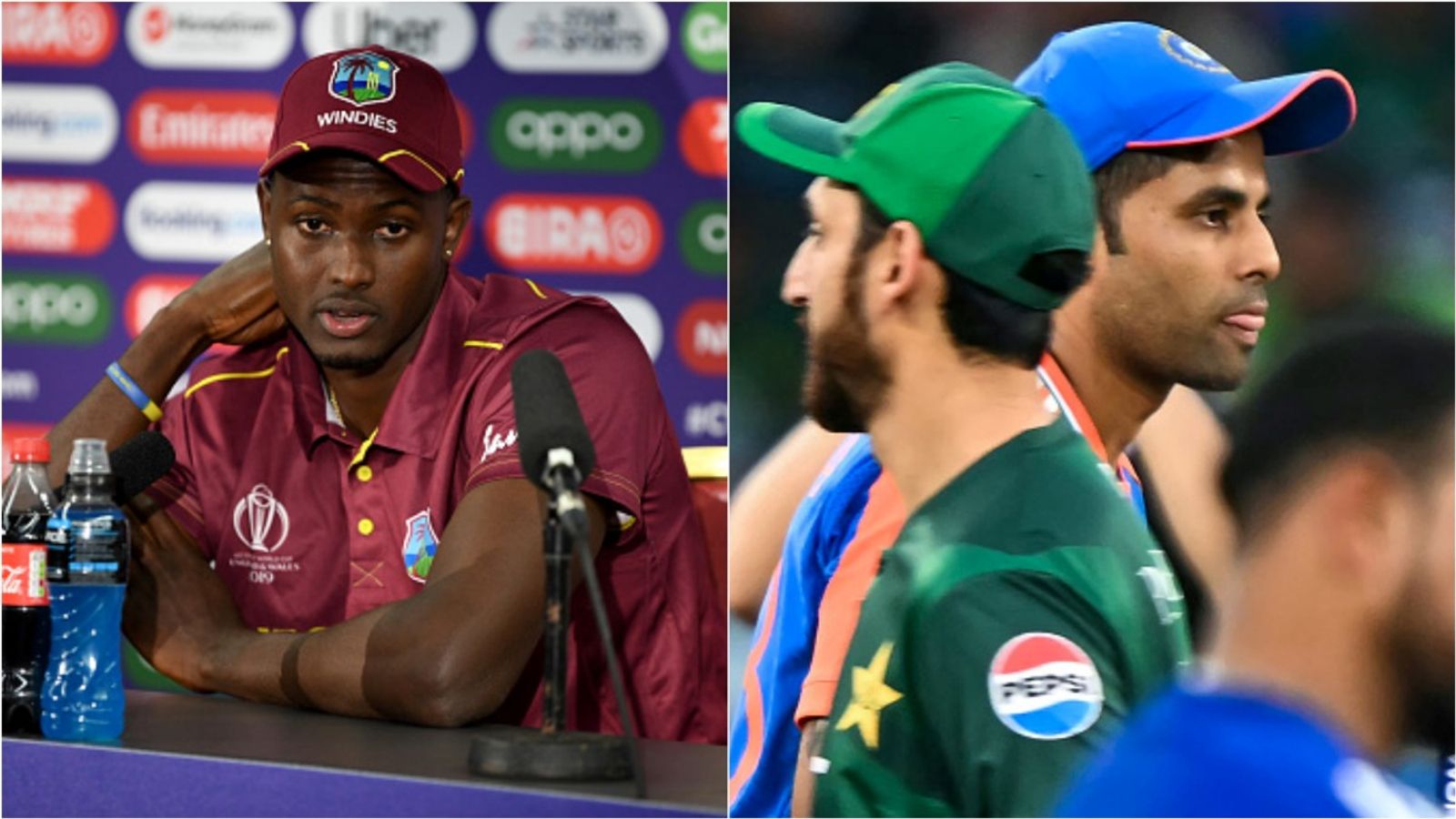 Jason Holder sad to see 'India-Pakistan beef', urges for peace on cricket field ahead of T20 World Cup 2026 West Indies all-rounder Jason Holder; India captain Suryakumar Yadav and Pakistan captain Salman Agha during T20 Asia Cup 2025 final.