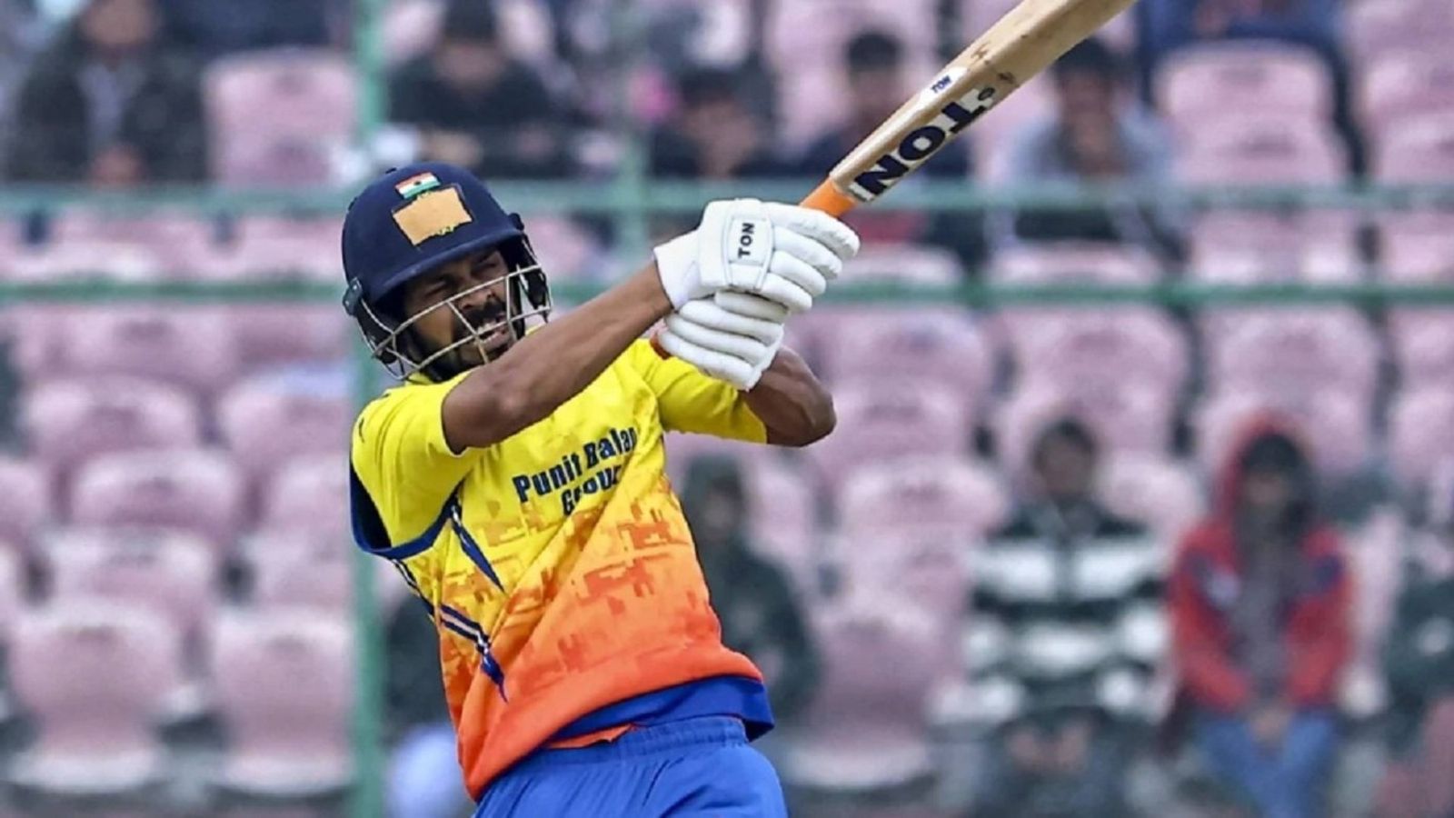 India batter roars after being snubbed for NZ ODIs, rescues Maharashtra with record-equalling 15th ton in VHT Ruturaj Gaikwad bats for Maharashtra in the Vijay Hazare Trophy (via X)