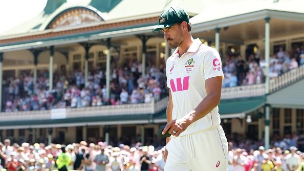 Australia's pace maestro Mitchell Starc in this frame. (Getty)