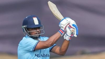 Sarfaraz slams fastest List A fifty for IND batter but Punjab stun Mumbai with 1-run win Sarfaraz Khan
