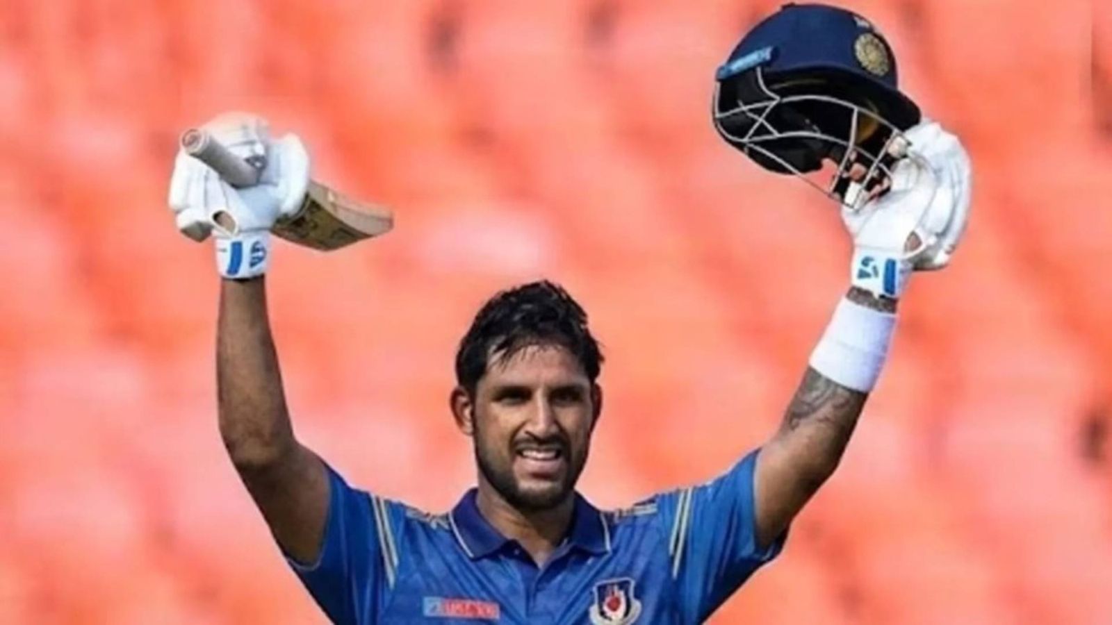 Dhruv Jurel tonks match-winning ton after being dropped for NZ ODIs, guides UP to victory in VHT Dhruv Jurel celebrates after scoring a century for Uttar Pradesh against Bengal in the Vijay Hazare Trophy (via X)