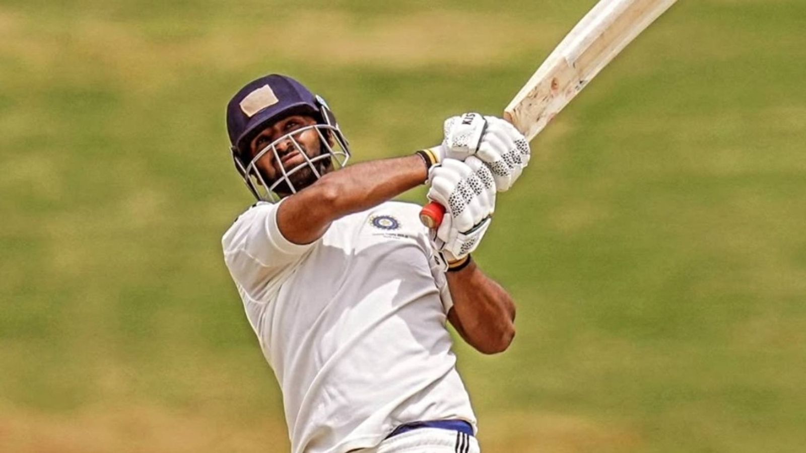 DC's Rs. 8.4 crore recruit hits maiden List A ton, clinches 3 wickets as J&K defeat Hyderabad in VHT Jammu & Kashmir's Auqib Nabi bats during a match (via X)