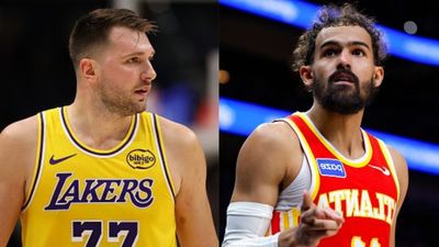 Lakers star Luka Doncic reacts to Trae Young’s blockbuster trade to Wizards from Hawks Luka Doncic reacts to Trae Young's trade to Wizards