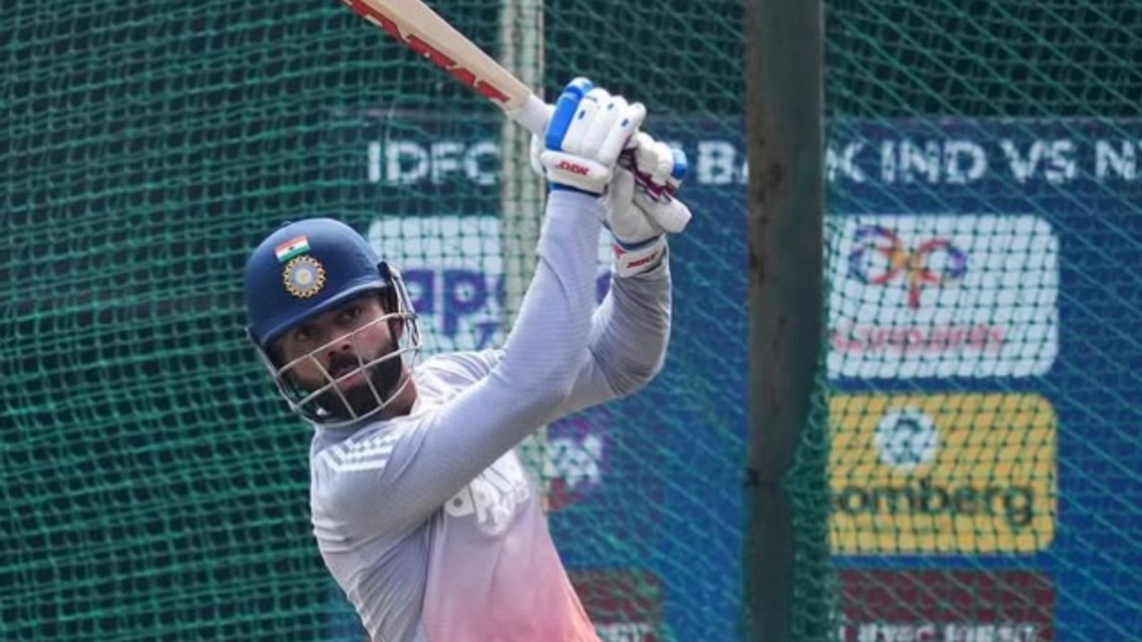 World Cup winner's social media post urging Virat Kohli to 'rescind his test retirement' goes viral Virat Kohli batting in nets ahead of ODI series against New Zealand (Virat Kohli IG)