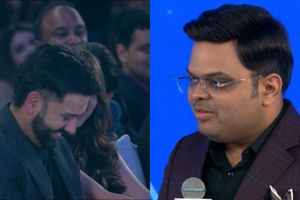 WATCH: Rohit Sharma’s priceless reaction after Jay Shah names him India captain SportsTak
