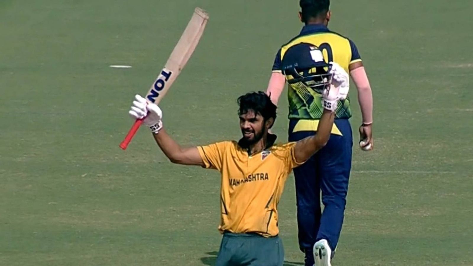 Ruturaj Gaikwad scripts history, breaks all-time List A record with gritty hundred vs Goa in VHT Ruturaj Gaikwad celebrates after scoring a century for Maharashtra against Goa in the Vijay Hazare Trophy (via X)