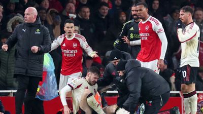 What did Arsenal's Gabriel Martinelli text Liverpool's Conor Bradley after 'disgraceful' shove? Arsenal's Gabriel Martinelli texts Liverpool's Conor Bradley after 'disgraceful' shove