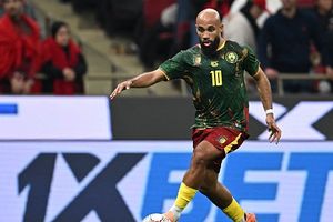 Bryan Mbeumo reacts after losing against Manchester United teammate Noussair Mazraoui's Morocco in AFCON SportsTak