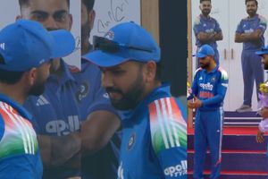 WATCH: Rohit Sharma, Virat Kohli receive special honour during India vs New Zealand 1st ODI SportsTak