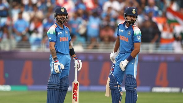 Former India captain Virat Kohli along with ODI vice-captain Shreyas Iyer