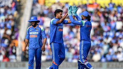 KL Rahul reveals his conversation with Harshit Rana while batting during 1st ODI against New Zealand Harshit Rana celebrating a wicket with KL Rahul