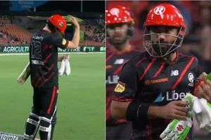 Hit a six after 152 balls, Mohammad Rizwan becomes 1st overseas batter to be retired out in BBL history SportsTak