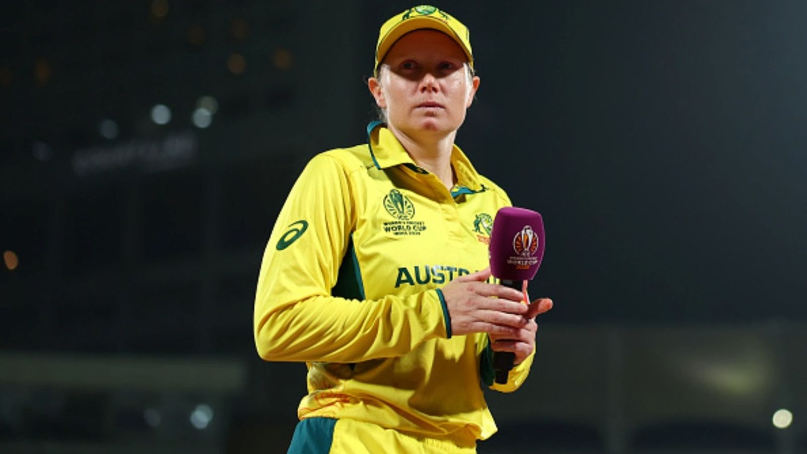 Months after World Cup semifinal defeat, Australia captain announces retirement, to play farewell series vs India Alyssa Healy of Australia looks on after being interviewed following defeat in the ICC Women's World Cup 2025 semi-final match against India at DY Patil Stadium on October 30, 2025 in Navi Mumbai.
