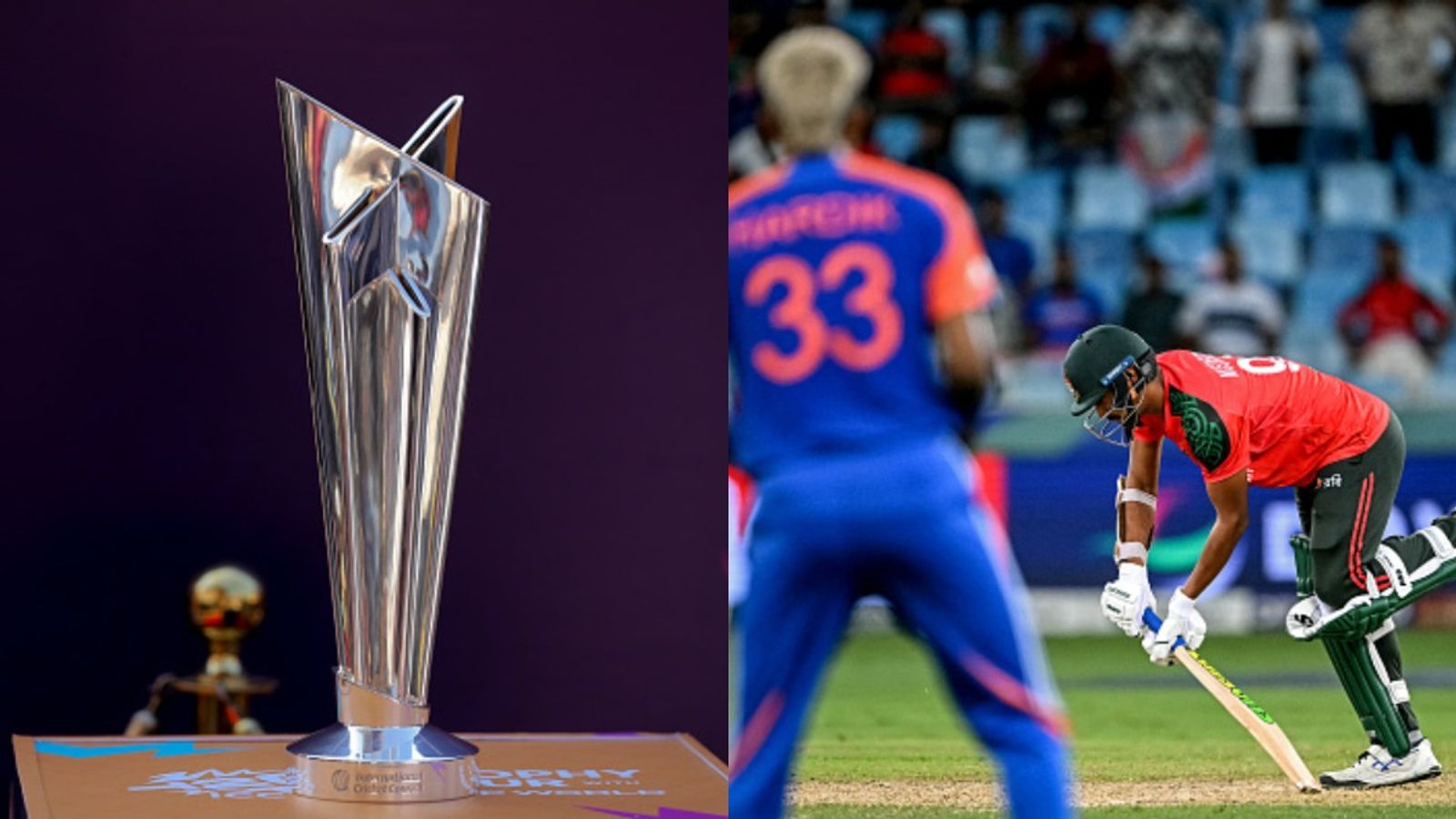 BCB adamant on playing T20 World Cup 2026 matches outside India despite ICC's multiple refusals T20 World Cup 2026 and India vs Bangladesh clash (Getty)