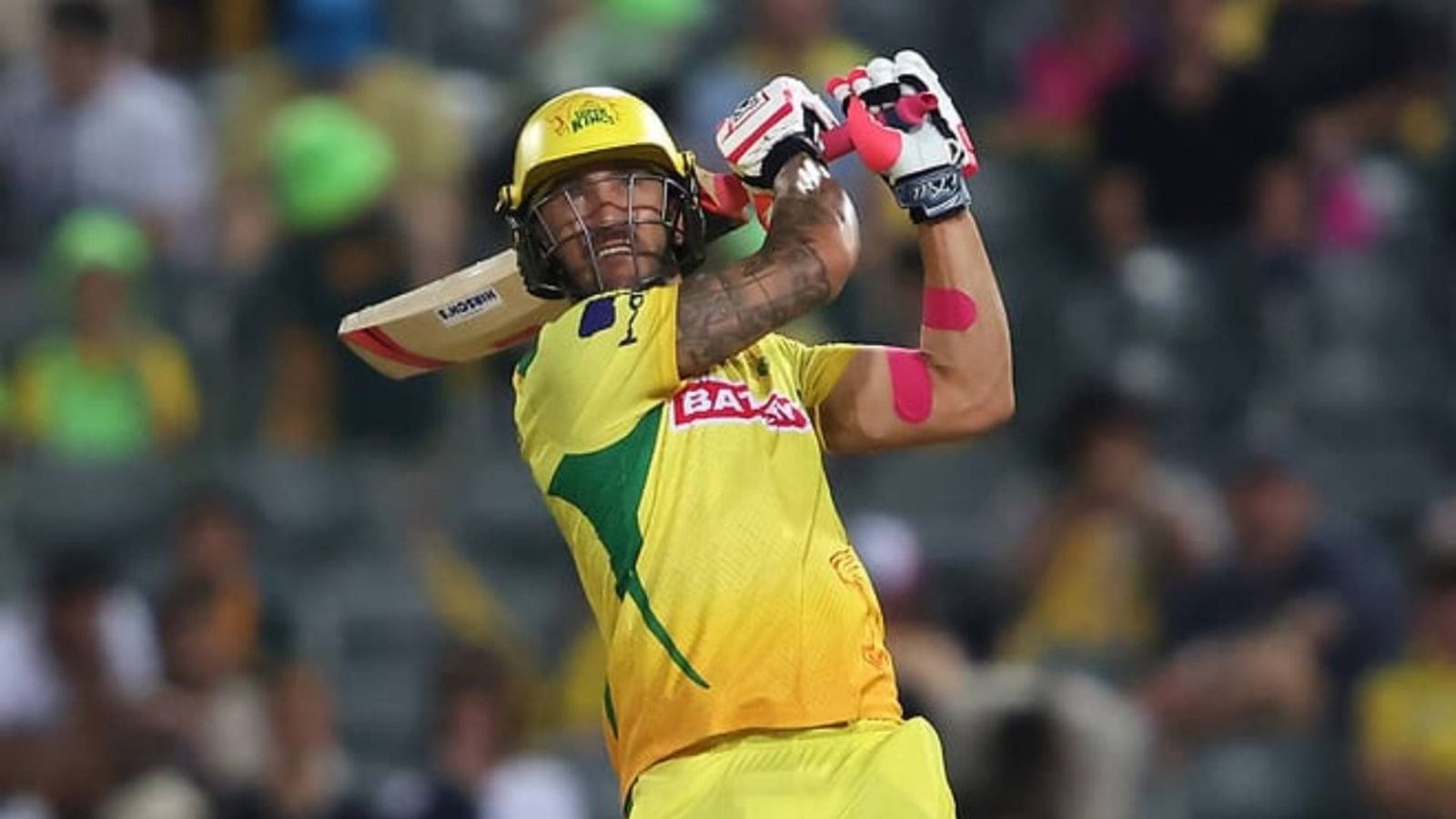 Retired from IPL, Joburg Super Kings captain ruled out of SA20 due to serious injury Faf du Plessis bats for Joburg Super Kings in SA20 (via X)