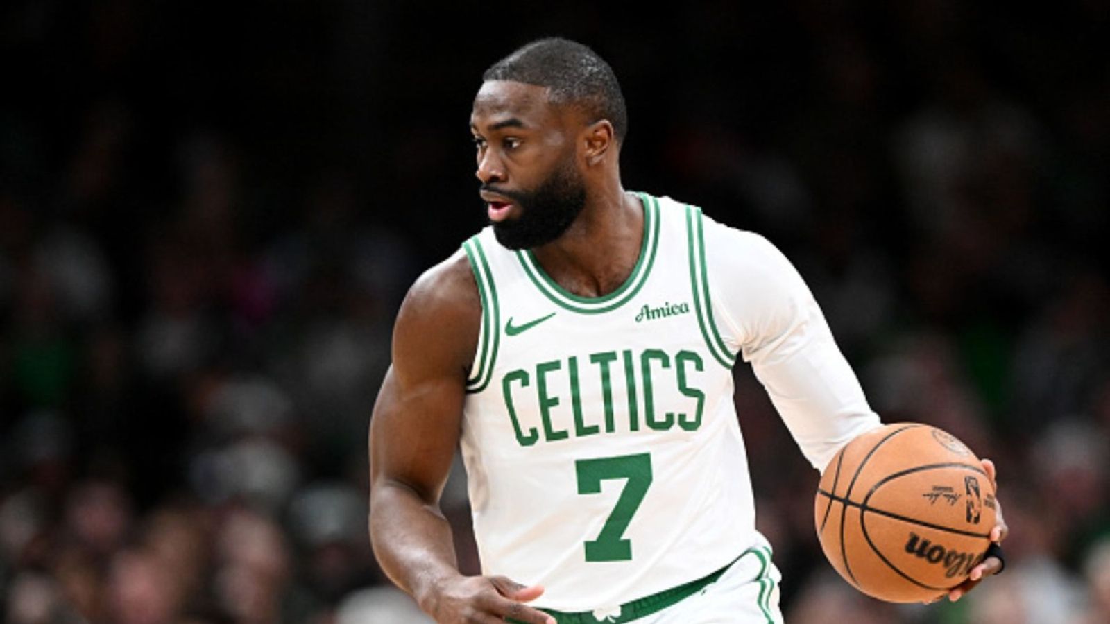 Why did NBA fine Boston Celtics Jaylen Brown with $35K penalty? Jaylen Brown in the frame (Image via Getty)