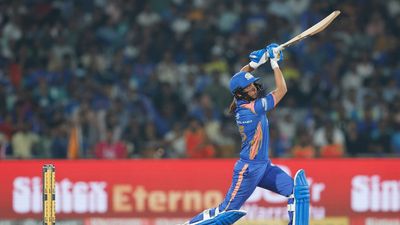 Harmanpreet Kaur’s 71 leads Mumbai Indians to record WPL chase against Gujarat Giants Mumbai Indians (MI) captain Harmanpreet Kaur playing a shot