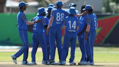 U19 WC Warm-up: Lost 6 wickets for 21 runs, Tanzania's lower order pulls off thrilling 1-wicket win vs Ireland Tanzania players