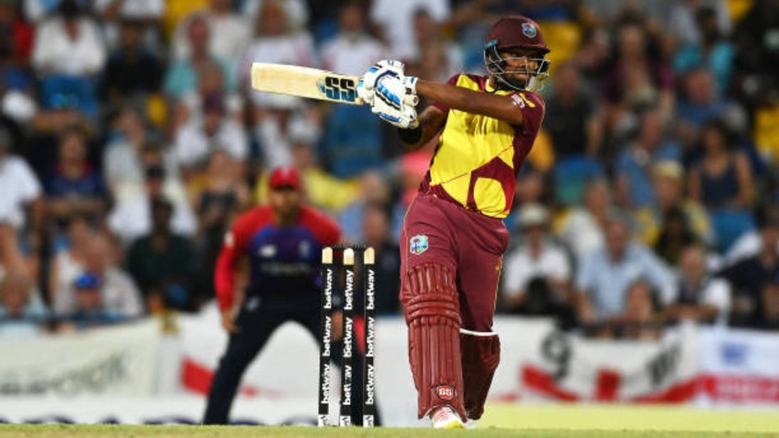 West Indies reach out to Nicholas Pooran, urge him to make retirement U-turn ahead of 2026 T20 World Cup Nicholas Pooran of West Indies plays a shot during the T20 International Series Fourth T20I match between West Indies and England at Kensington Oval (via Getty)