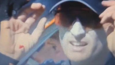 Watch: NZ star walks off bleeding after stopping Virat Kohli's rocket straight drive in 2nd ODI New Zealand's Jayden Lennox in this frame. (Screenshot)