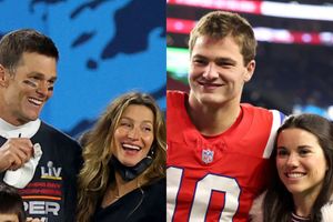 Patriots' Drake Maye's wife breaks silence to constant comparisons to Tom Brady's ex-wife Gisele Bundchen SportsTak