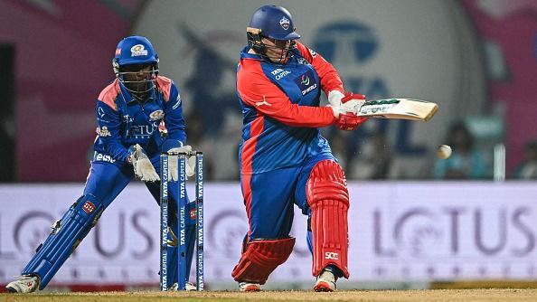 Delhi Capitals' Lizelle Lee (R) in action in this frame. (Getty)