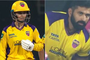 Harleen Deol in disbelief to learn she is retired out on 47, 4 wickets lost & only 13 runs scored in last 3 overs SportsTak