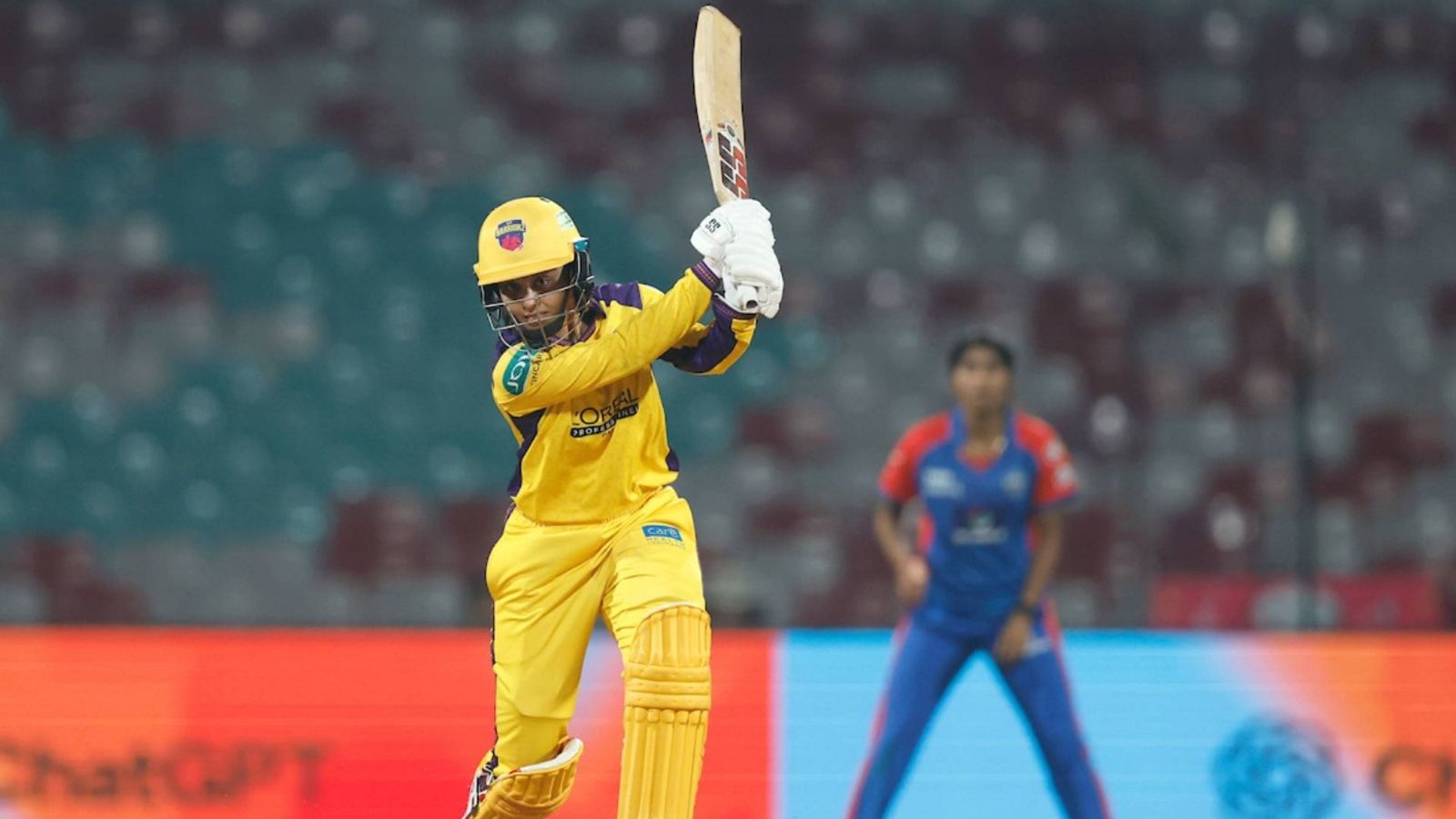 'It isn't a normal thing in the women's game...': UP Warriorz' mentor breaks silence on retiring Harleen Deol out Harleen Deol bats for UP Warriorz in the WPL match against Delhi Capitals (via X)