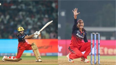 WPL 2026: Radha-Shreyanka combine to hand RCB hat-trick of wins after downing GG by 32 runs RCB's Radha Yadav (L) and Shreyanka Patil in frame. (X)