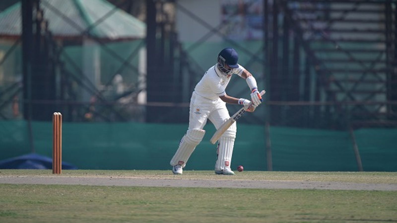 Big News: Massive blow for Mumbai as experienced batter withdraws from rest of Ranji Trophy 2025-26 Ajinkya Rahane of Mumbai during Ranji Trophy match aganist Jammu and Kashmir at Sher-I-Kashmir Stadium on October 15, 2025 in Srinagar, India.(Getty)
