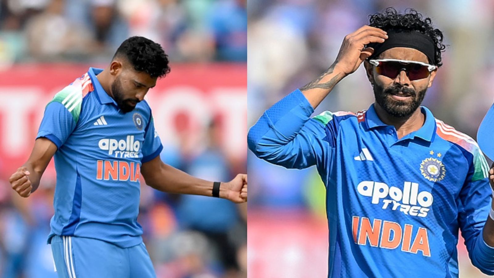 'Once you get that...': Mohammed Siraj speaks out on Ravindra Jadeja’s form ahead of India vs New Zealand 3rd ODI Mohammed Siraj and Ravindra Jadeja (Getty)