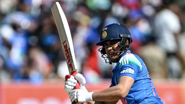 India's captain Shubman Gill in this frame. (Getty)