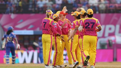 WPL 2026: UP Warriorz stifle Mumbai Indians by 22 runs despite Amelia Kerr's all-round heroics UP Warriorz players celebrate with each other during WPL 2026 clash against Mumbai Indians. (X)
