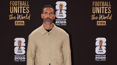 FIFA Legend Rio Ferdinand attends the VIP Welcome Reception ahead of the FIFA World Cup 2026 Official Draw at John F. Kennedy Center for the Performing Arts on December 04, 2025 in Washington, DC.