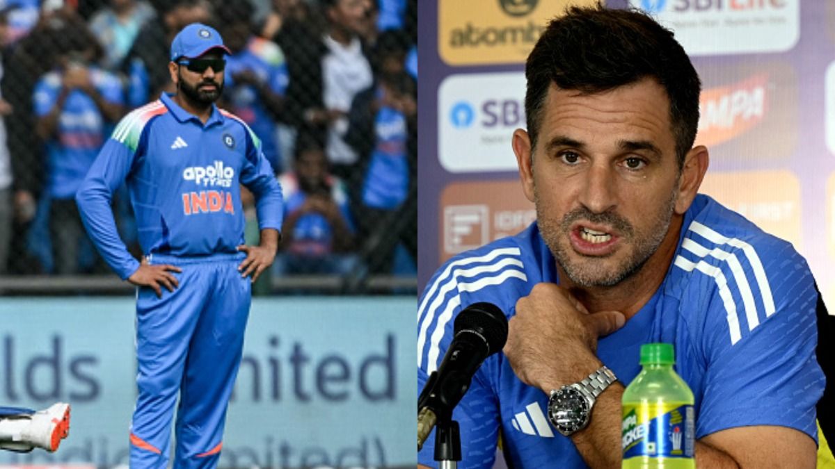 Rohit Sharma and Ryan ten Doeschate (Getty)