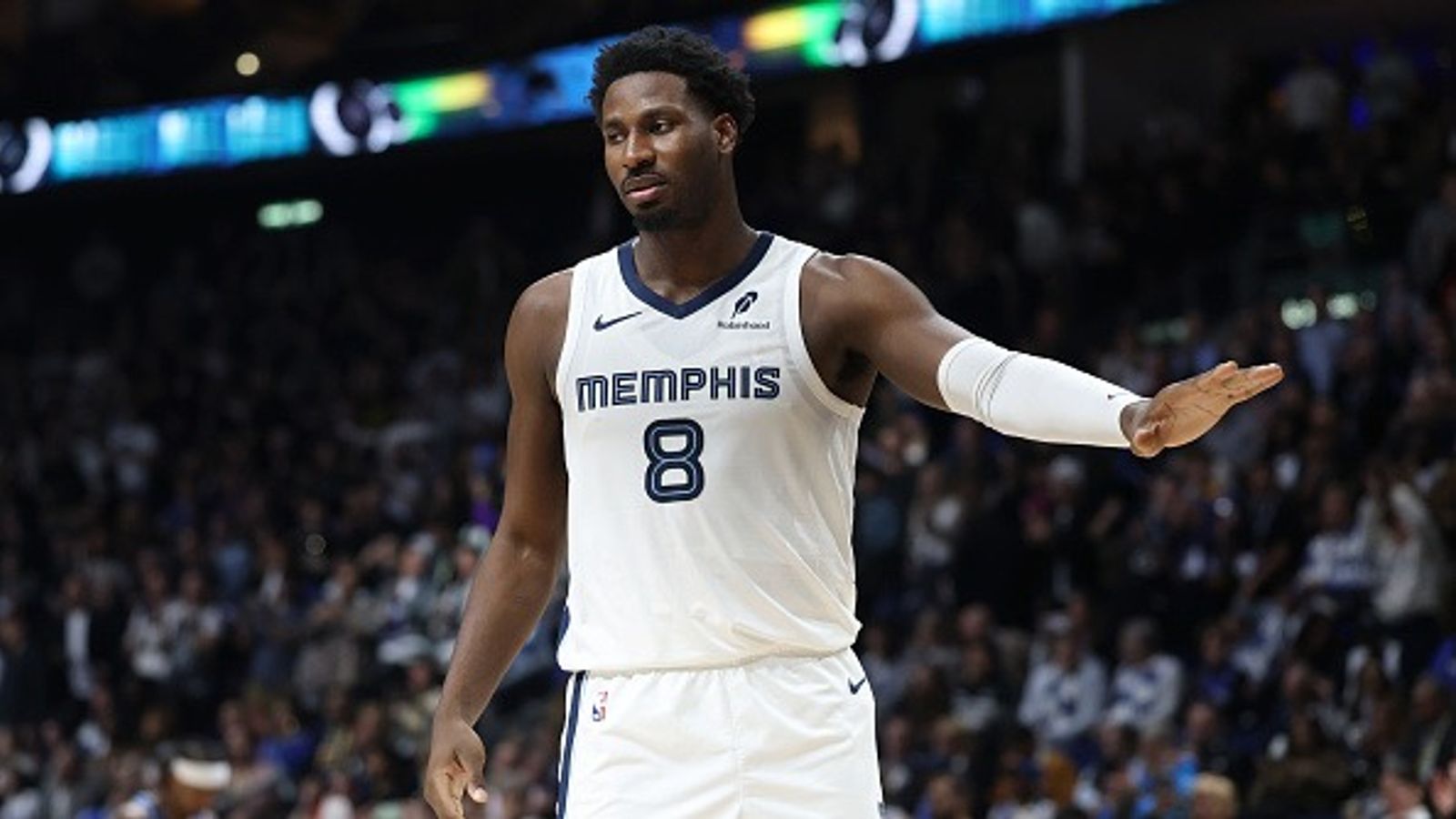 Jaren Jackson Jr. breaks silence on Rich Paul's trade idea linking him to LA Lakers for Austin Reaves Jaren Jackson Jr. in the frame.