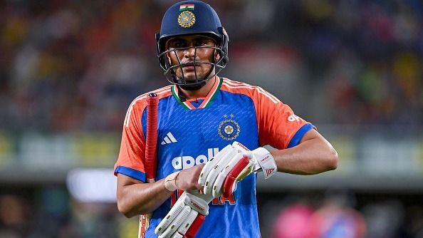 India captain Shubman Gill in this frame. (Getty)