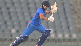 Vidarbha's star batter Atharva Taide in this frame. (X) Vidarbha's star batter Atharva Taide in this frame. (X)