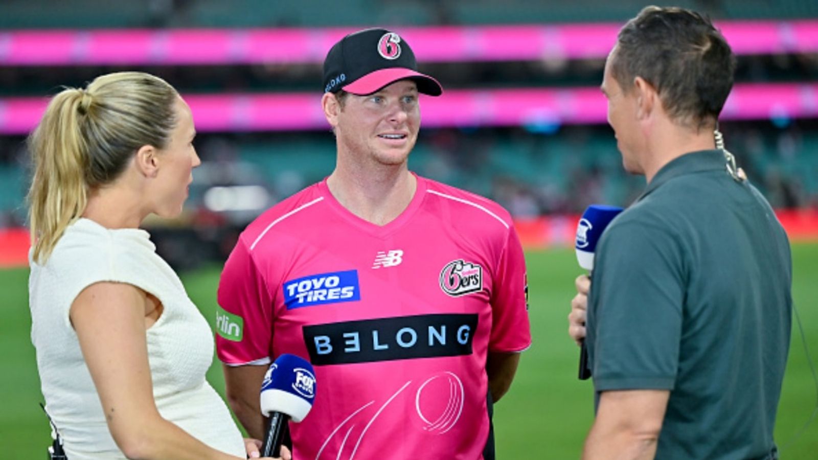 'That ship's sailed': Steve Smith explains why he can't make it to Australia's T20 World Cup 2026 squad despite red-hot form Steve Smith of Sydney Sixers speaks to sports presenters after winning the BBL match against Sydney Thunder at the Sydney Cricket Ground, on January 16, 2026.