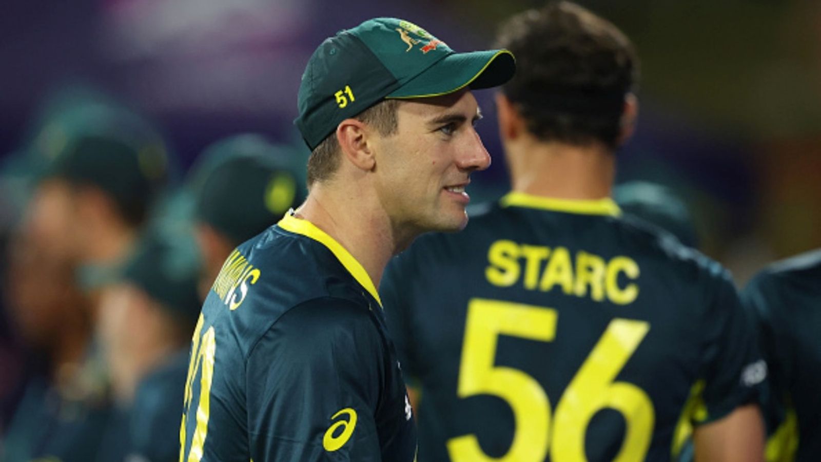 Massive setback for Australia! Pat Cummins to miss at least 2 T20 World Cup 2026 group stage games Pat Cummins of Australia looks on prior to the ICC Men's T20 World Cup 2024 match against Scotland at Daren Sammy National Cricket Stadium on June 15, 2024 in Gros Islet, Saint Lucia.